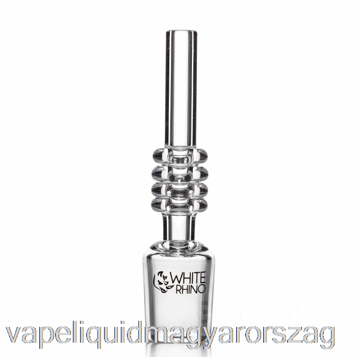 Fehér Orrszarvú Nektár Gyűjtő Kvarc Hegyek 18mm Vape Folyadék